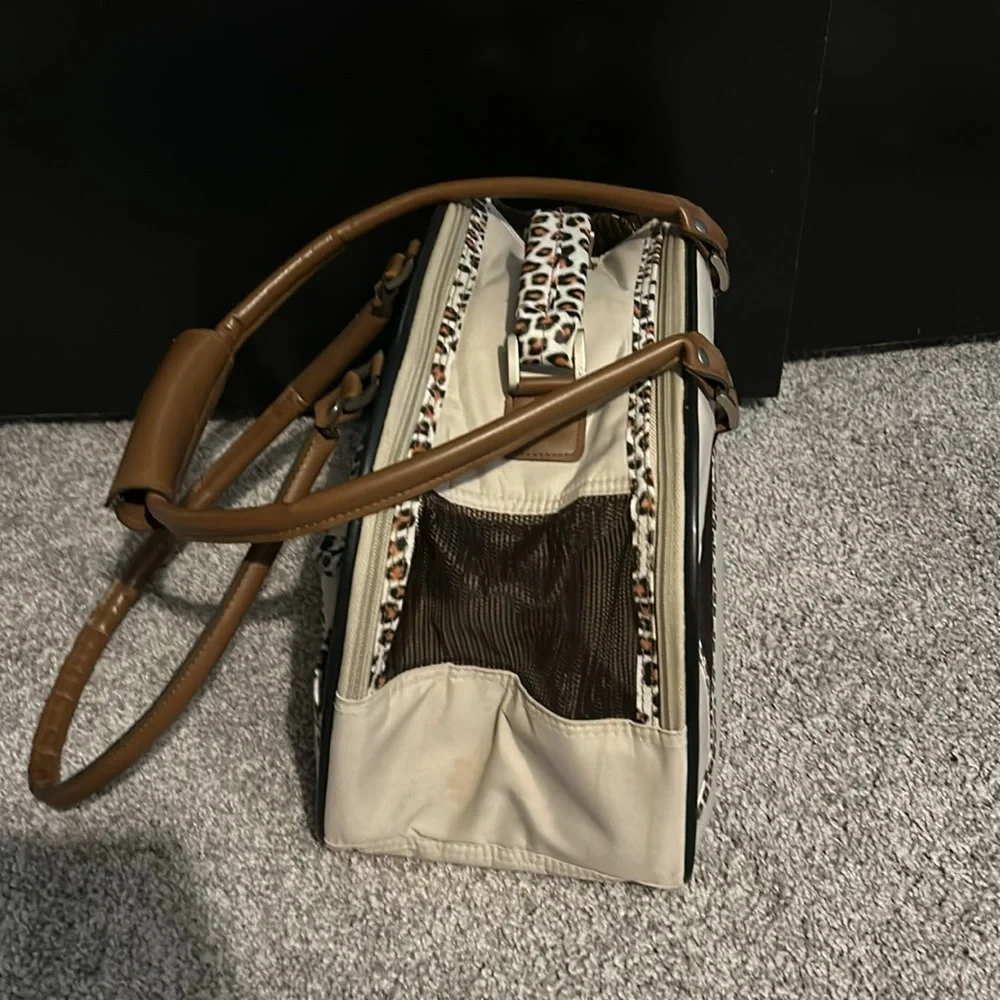 Leopard animal tote